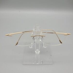 Silhouette Rimless Eyeglasses Gold Titanium Frames 7719 20 6053 17/135